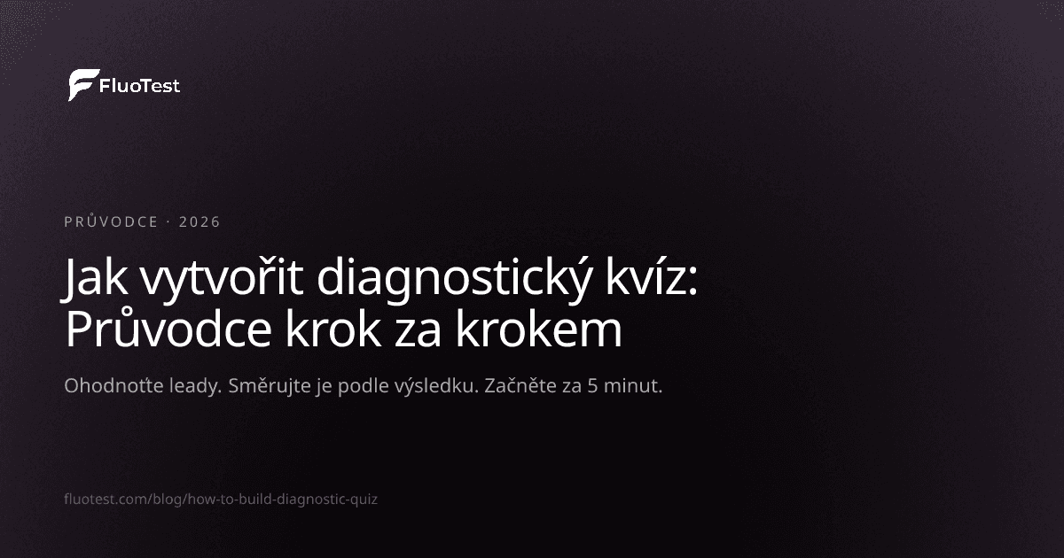 Jak vytvořit diagnostický kvíz: Průvodce krok za krokem