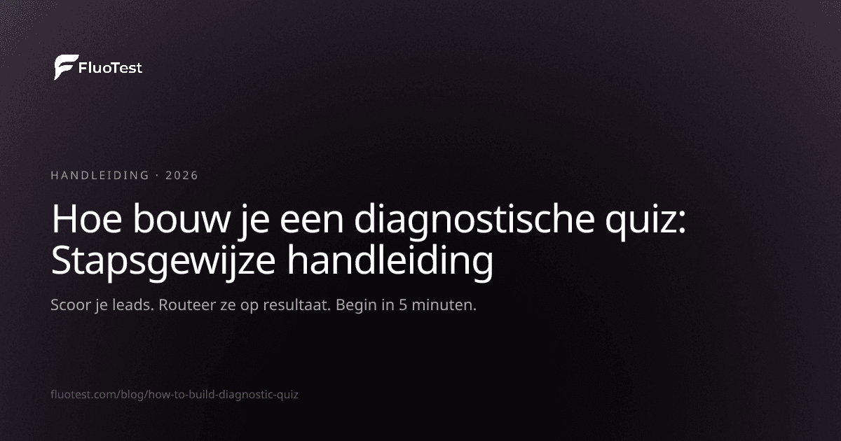 Hoe bouw je een diagnostische quiz: Stapsgewijze handleiding
